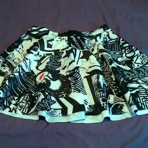 Rainbow shop skirt size L